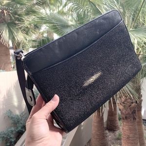 NWT River Stingray Skin Purse